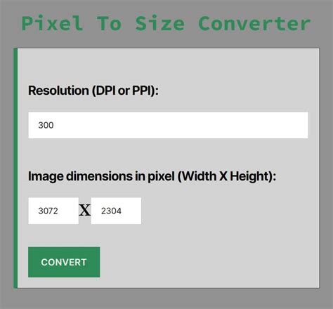 How to Calculate Pixel Resolution に対する画像結果