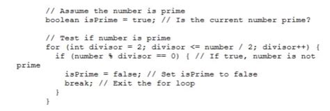 Image result for Find the Prime Numbers Between 1 to 100 Using Java