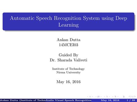 Image result for Automatic Speech Recognition Using Machine Learning