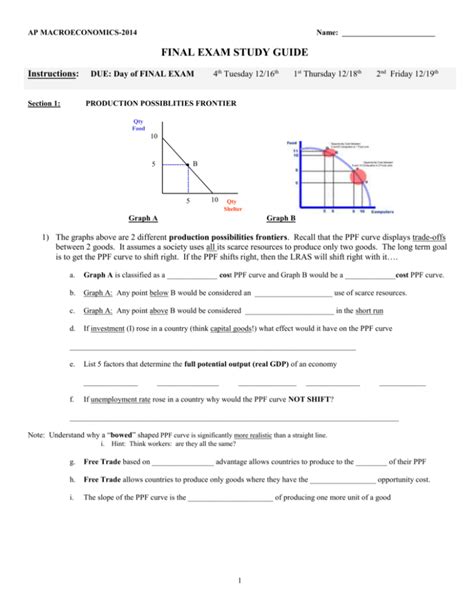 Economics Final Exam Study Guide に対する画像結果