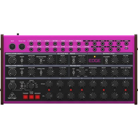 Behringer Synthesizer に対する画像結果