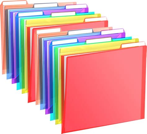 Image result for Colorful File Folders