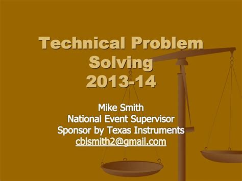 Image result for Technical Problem Solving