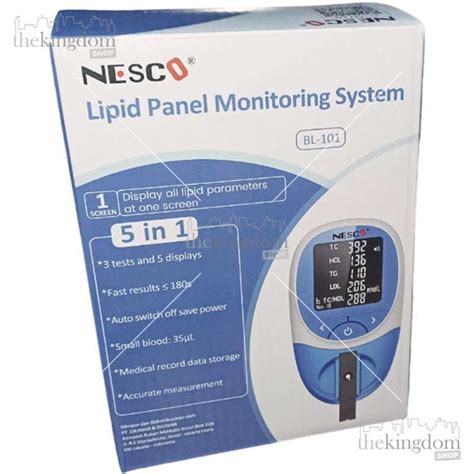 Toradh íomhá ar Lipid Panel Monitoring System