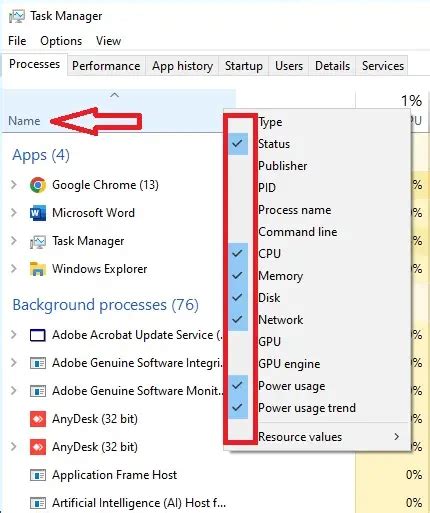 Task Manager Show All Processes に対する画像結果