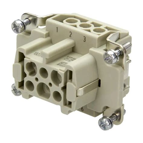 Image result for Connector 6-Way Socket Han6e Rectangular