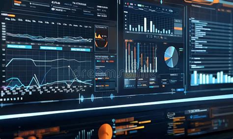 Toradh íomhá ar Cartoon High-Tech Computer Screen