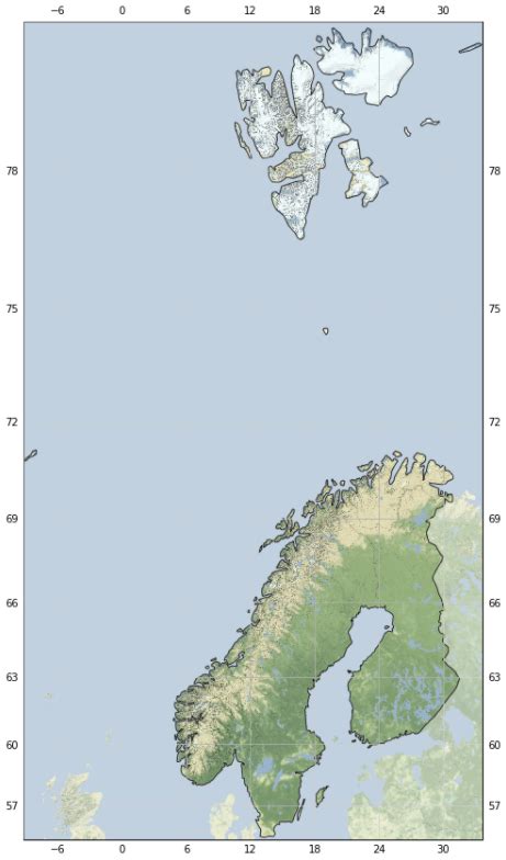 Python Cartopy Add Compass に対する画像結果