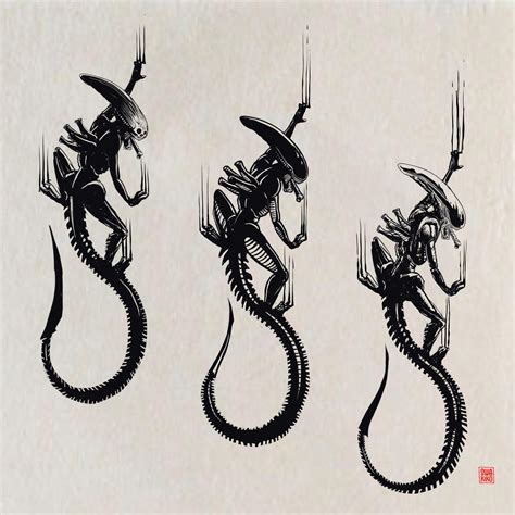 Afbeeldingsresultaten voor Alien Xenomorph Arm Tattoo