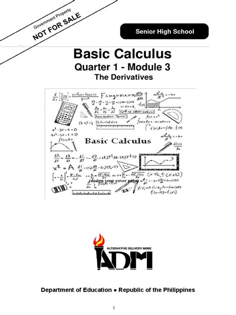 Image result for Basic Calculus Quarter 4 Module 1