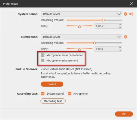 Image result for Recording Sound Setting