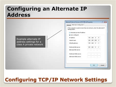 Configuring Network に対する画像結果