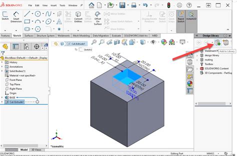 Image result for How to Add Design Library and Tool Box in SolidWorks