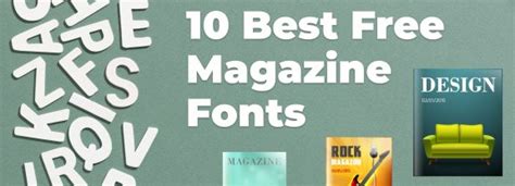 10 best free magazine fonts | Publuu