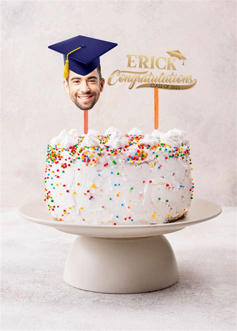 Graduation Cake Topper Printable に対する画像結果