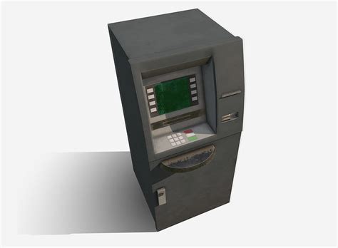 Toradh íomhá ar Low Poly ATM Machine