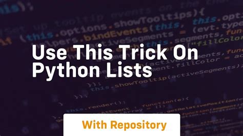 Image result for Python List Tricks