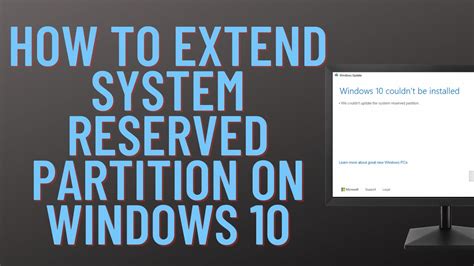 Image result for System Reserved Partition Windows 10 Fix