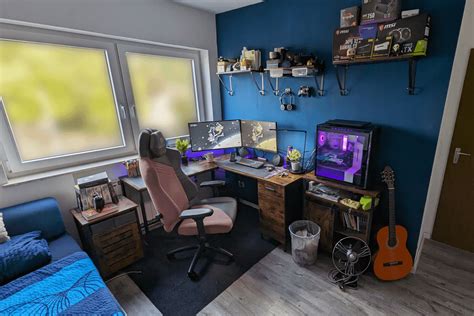 Image result for Clean Gaming Setup