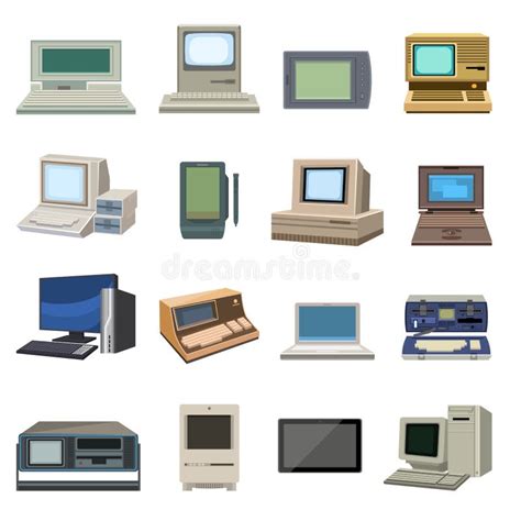 Image result for Old Computer Vector