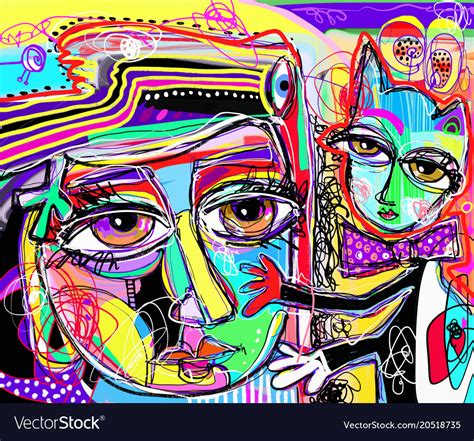 Image result for Digital Abstract Face