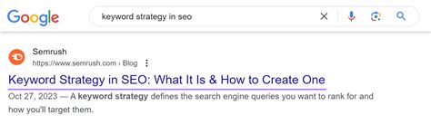 Image result for Example of SEO HTML