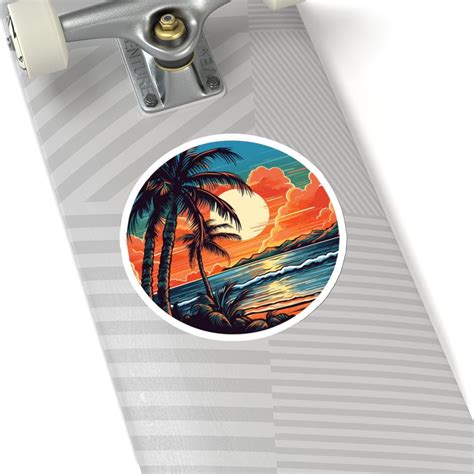Palm Tree Sunset Sticker に対する画像結果