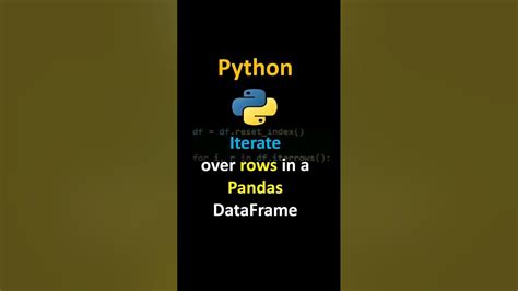 Image result for Iterate Rows in Data Frame Python