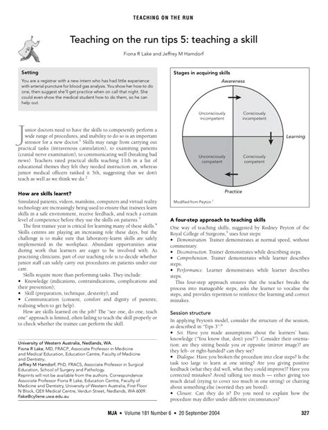 Teaching On the Run Program に対する画像結果