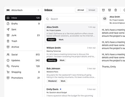 Basic Inbox Design に対する画像結果