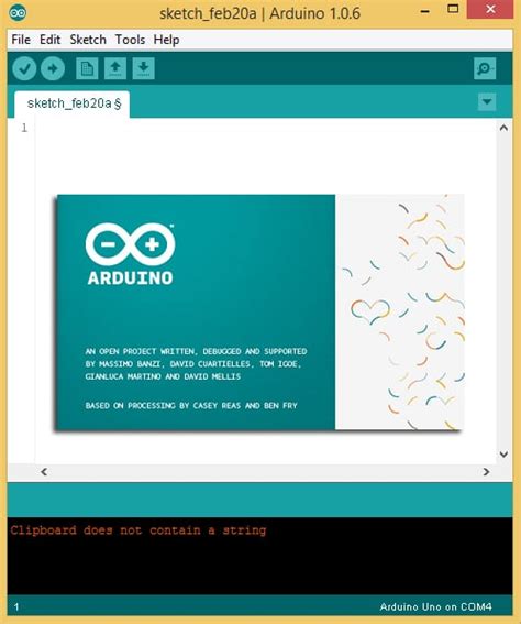 Toradh íomhá ar Arduino Uno Software CD
