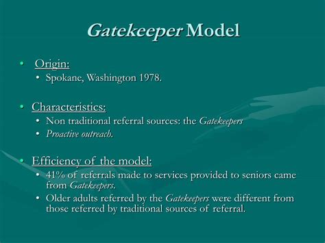 Image result for Conceptual Model Gate Keeper