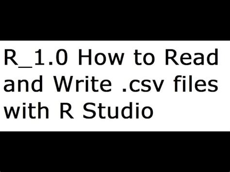 Image result for Read CSV File in R Mark Down