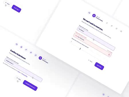 Toradh íomhá ar Step Form UI Design Templates