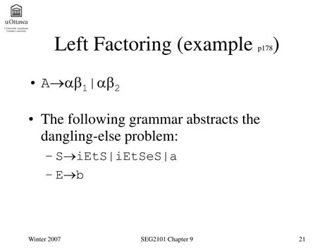 Remove Left Factoring に対する画像結果