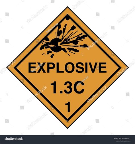 Image result for Explosive Placard Image