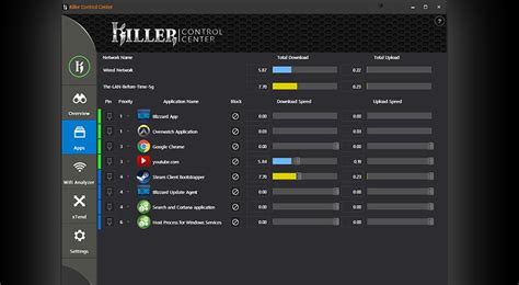 Image result for MSI Killer Control Center