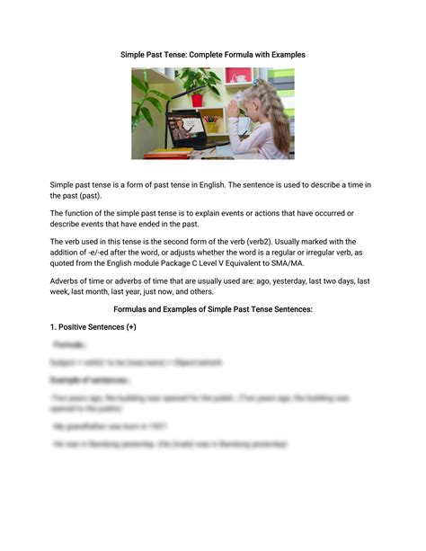 Bildergebnis für Past Simple Formula