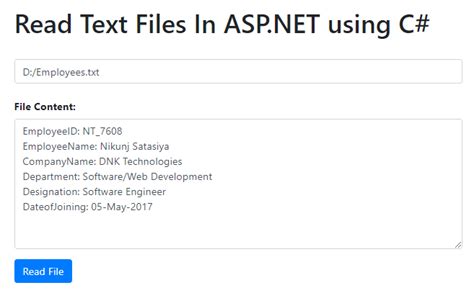 Image result for C Sharp Read File