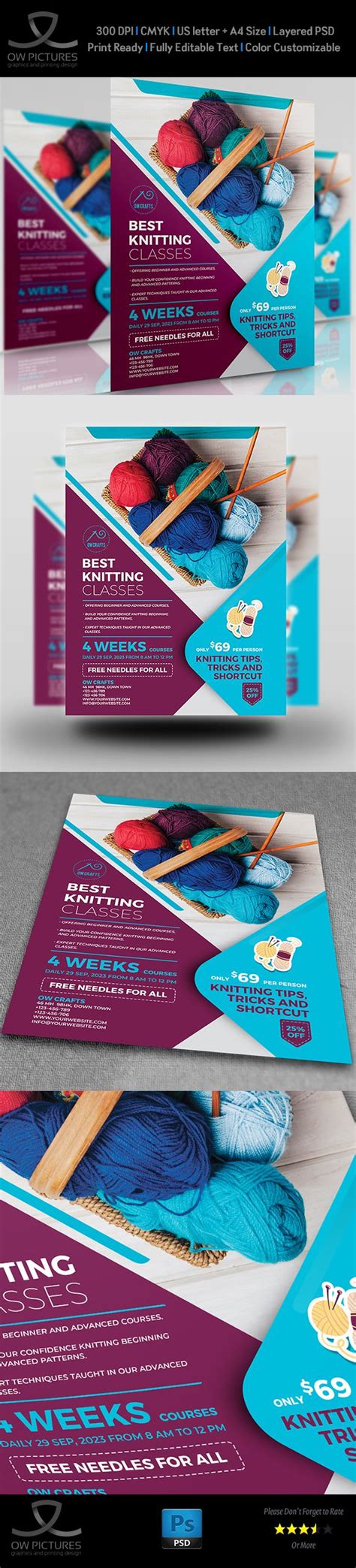 Learn to Knit Flyer Ideas に対する画像結果