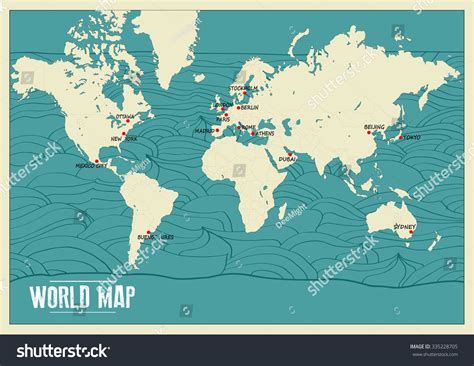 Image result for World Map Vector Modern Blue