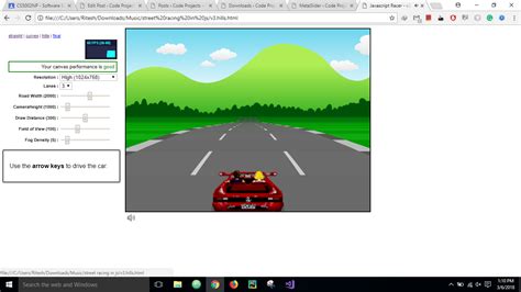 Image result for HTML 3D Drift Game Code