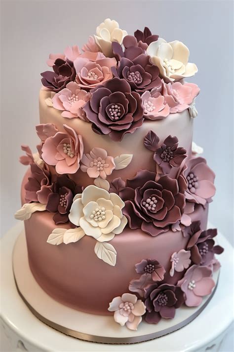 Image result for Flower Cake Design