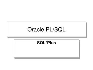 Toradh íomhá ar Oracle SQL Tutorial Presentation.ppt