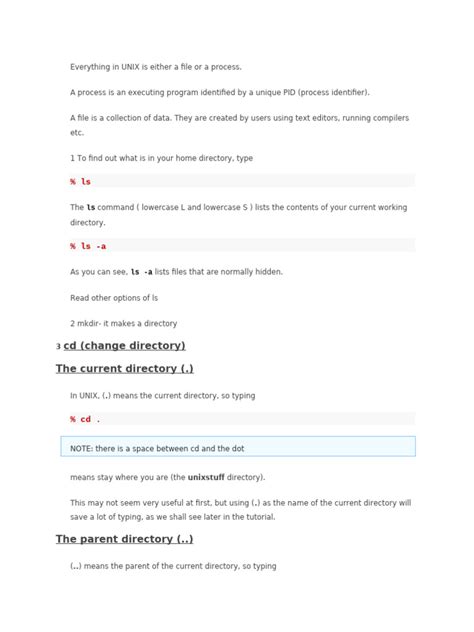 Image result for File Directory Commands of Unix