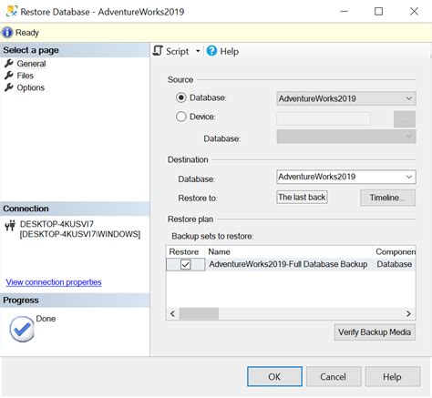 Attach Database Error に対する画像結果
