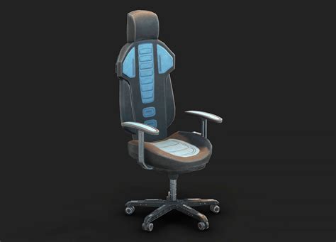 Toradh íomhá ar 3D Modeled Lab Chair
