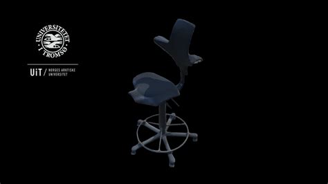 Toradh íomhá ar 3D Modeled Lab Chair