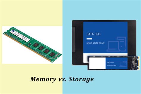 Image result for Difference Between Memory and Storage