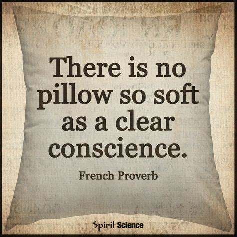 Image result for Clear Conscience French Quotation